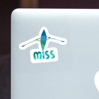 Rowboat Sticker Miss Gift package Image