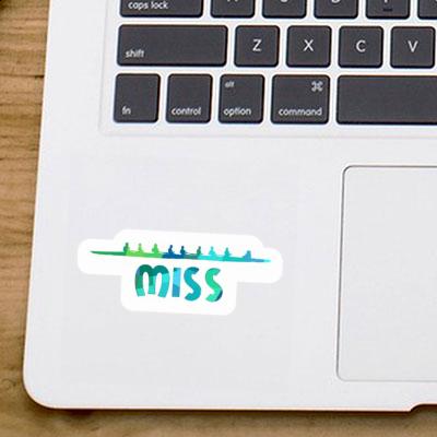 Sticker Rowboat Miss Gift package Image