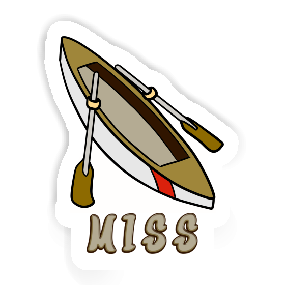 Sticker Rowboat Miss Gift package Image