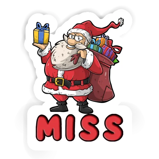 Miss Sticker Santa Claus Gift package Image