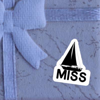 Sticker Sailboat Miss Gift package Image