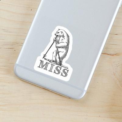 Miss Sticker Bear Image