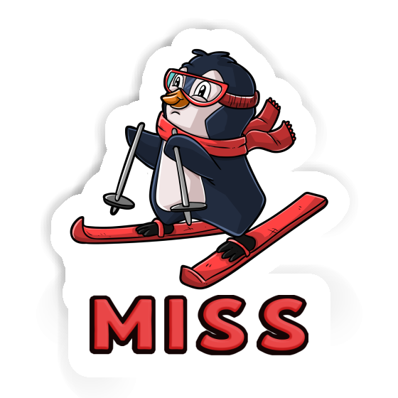 Autocollant Miss Skieuse Image