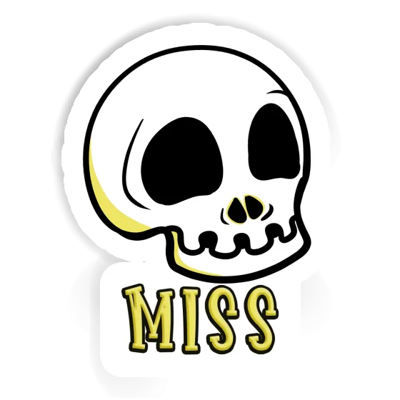 Miss Sticker Skull Gift package Image