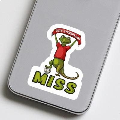 Miss Sticker Lizard Image