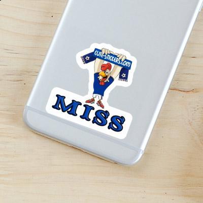 Autocollant Coq Miss Gift package Image