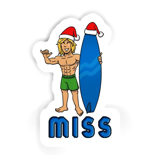 Sticker Miss Surfer Gift package Image