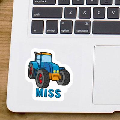 Autocollant Tracteur Miss Image