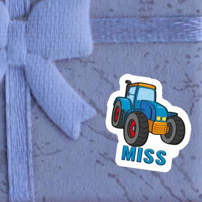 Autocollant Tracteur Miss Gift package Image