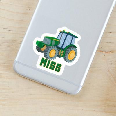 Miss Sticker Tractor Image