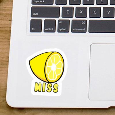 Sticker Miss Citron Notebook Image