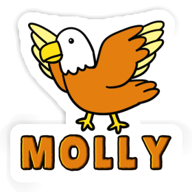 Aufkleber Vogel Molly Image