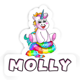 Sticker Baby Unicorn Molly Image