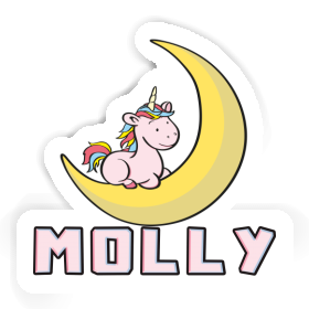 Molly Sticker Unicorn Image