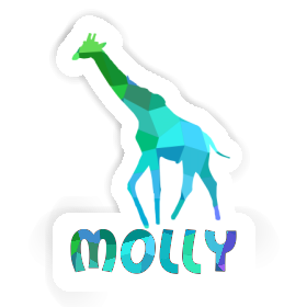 Giraffe Aufkleber Molly Image