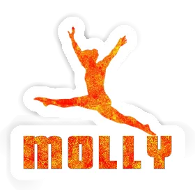 Molly Sticker Gymnastin Image