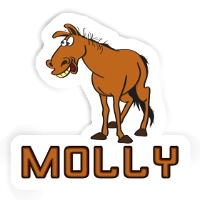 Molly Aufkleber Pferd Image