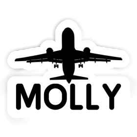 Aufkleber Molly Jumbo-Jet Image