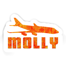 Sticker Jumbo-Jet Molly Image