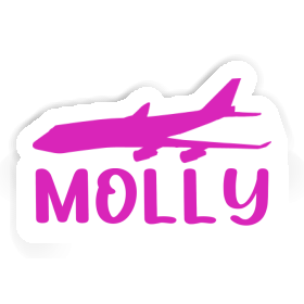 Sticker Jumbo-Jet Molly Image