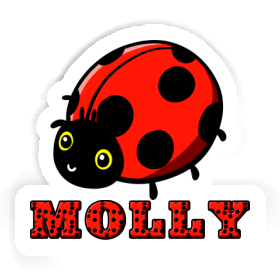 Aufkleber Molly Marienkäfer Image