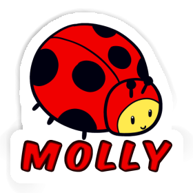 Aufkleber Molly Marienkäfer Image