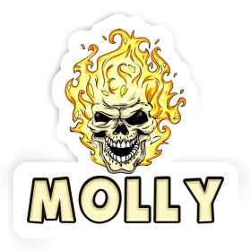 Skull Sticker Molly Image