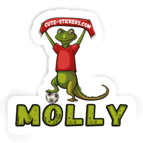 Sticker Eidechse Molly Image