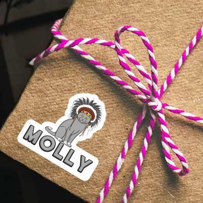 Autocollant Molly Chat indien Notebook Autocollant Molly Chat indien Gift package Image