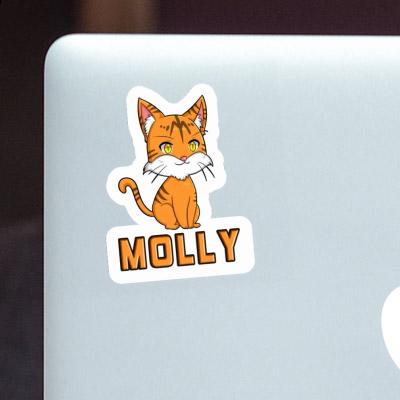 Autocollant Chat Molly Notebook Autocollant Chat Molly Gift package Image