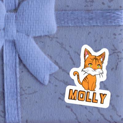 Autocollant Chat Molly Laptop Autocollant Chat Molly Laptop Image