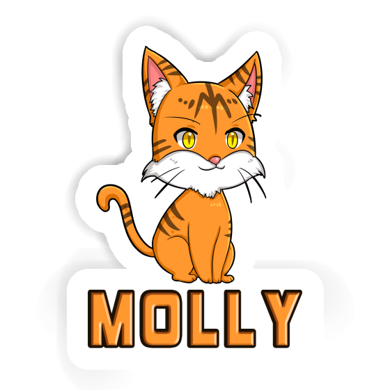 Autocollant Chat Molly Autocollant Chat Molly Image