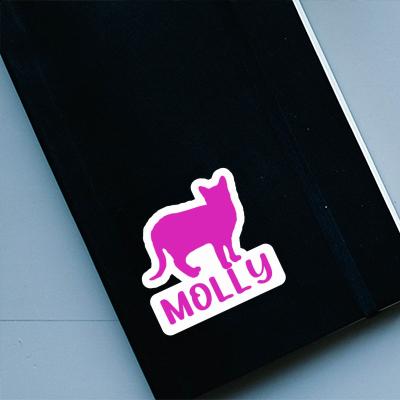 Chat Autocollant Molly Laptop Chat Autocollant Molly Laptop Image