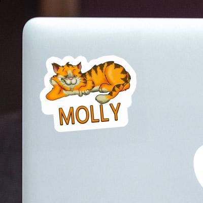 Molly Autocollant Chat Molly Autocollant Chat Image