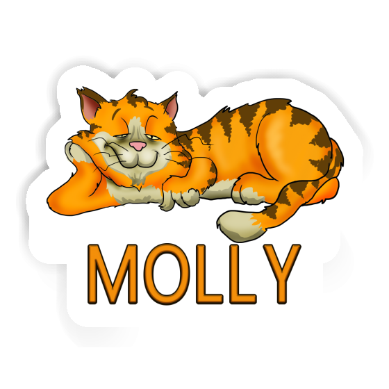Molly Autocollant Chat Laptop Molly Autocollant Chat Laptop Image