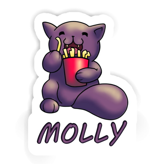 Autocollant Molly Chat-frites Notebook Autocollant Molly Chat-frites Gift package Image