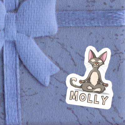 Chat Autocollant Molly Laptop Chat Autocollant Molly Laptop Image