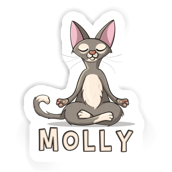 Chat Autocollant Molly Notebook Chat Autocollant Molly Notebook Image