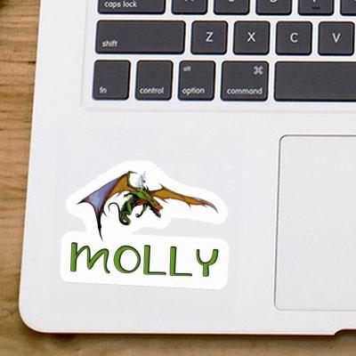 Molly Autocollant Dragon Notebook Molly Autocollant Dragon Gift package Image