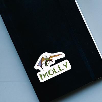 Molly Autocollant Dragon Notebook Molly Autocollant Dragon Gift package Image