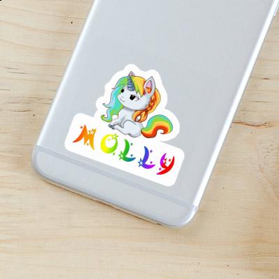 Molly Sticker Einhorn Molly Sticker Einhorn Image