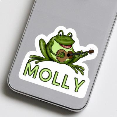 Molly Sticker Guitar Frog Molly Sticker Guitar Frog Image