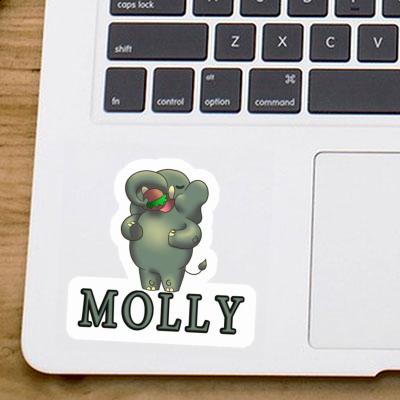 Elefant Sticker Molly Elefant Sticker Molly Image
