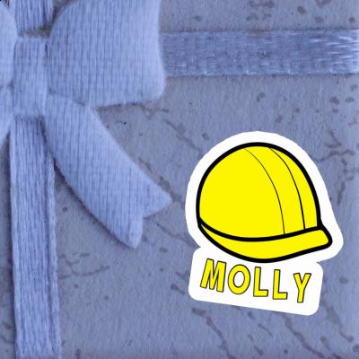 Aufkleber Bauhelm Molly Aufkleber Bauhelm Molly Image
