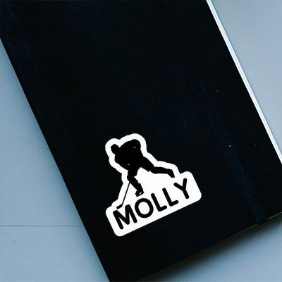 Molly Sticker Hockey Player Molly Sticker Hockey Player Image