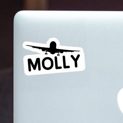 Autocollant Avion Molly Notebook Autocollant Avion Molly Notebook Image