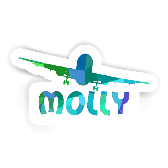 Avion Autocollant Molly Laptop Avion Autocollant Molly Laptop Image