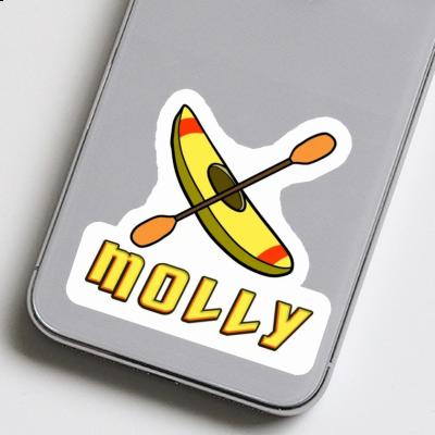 Molly Autocollant Canoë Laptop Molly Autocollant Canoë Laptop Image