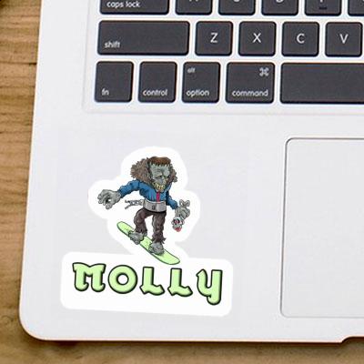 Autocollant Snowboardeur Molly Notebook Autocollant Snowboardeur Molly Notebook Image