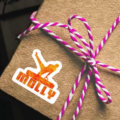 Sticker Gymnast Molly Notebook Sticker Gymnast Molly Gift package Image